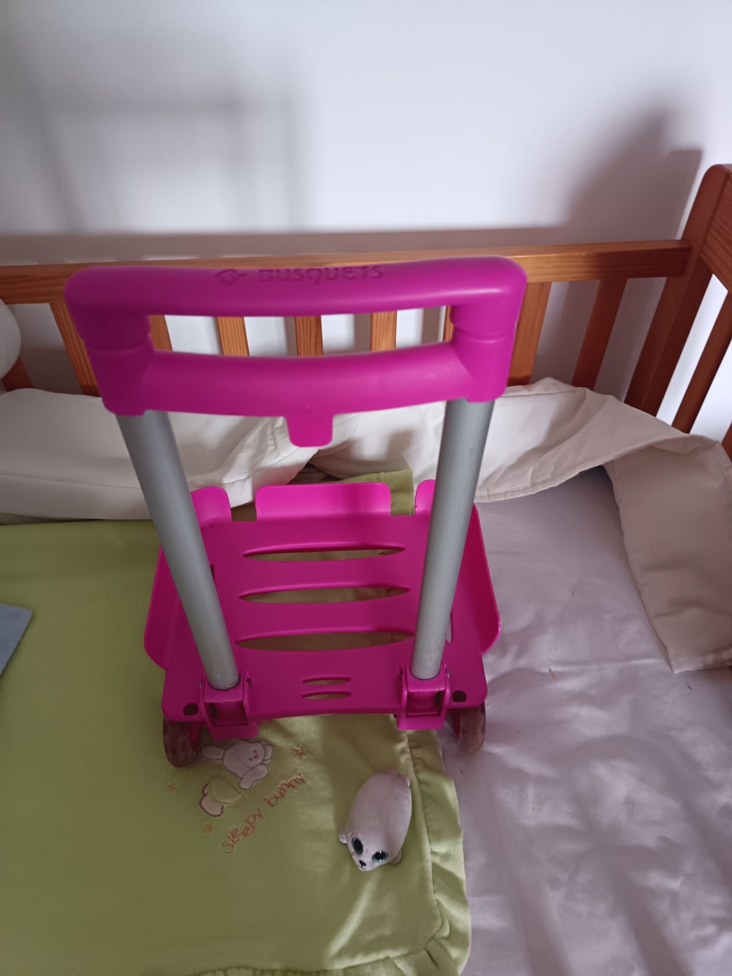 Carrinho Rodas para mochila