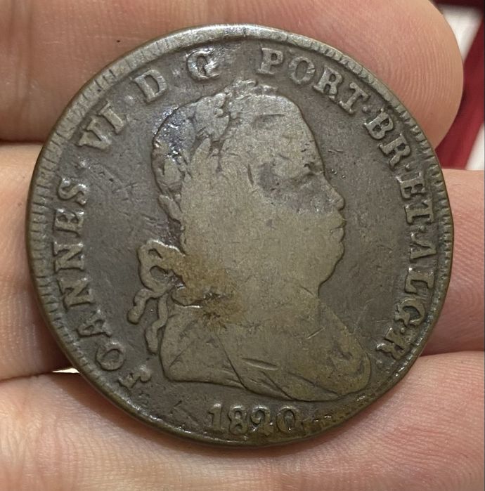 Moeda 40 Reis D JOAO VI - 1820