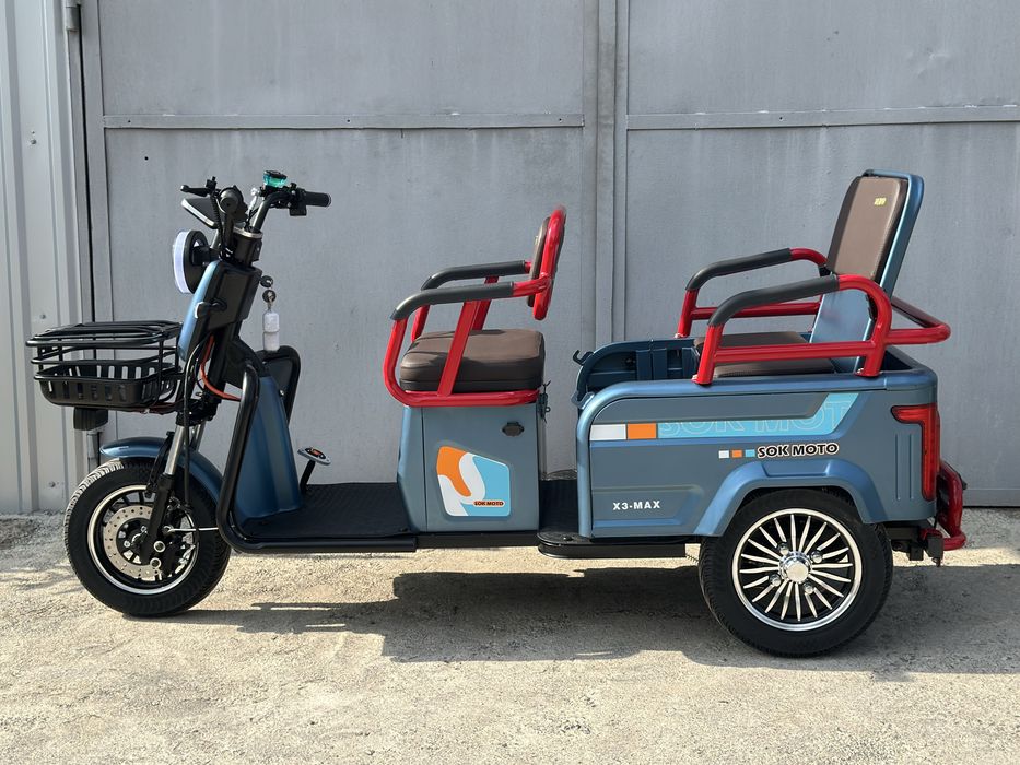 Електричний трицикл Sok Moto 2000W ‼️ в наявності‼️