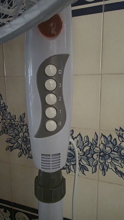 Ventoinha De Pé Crown 40w Branca