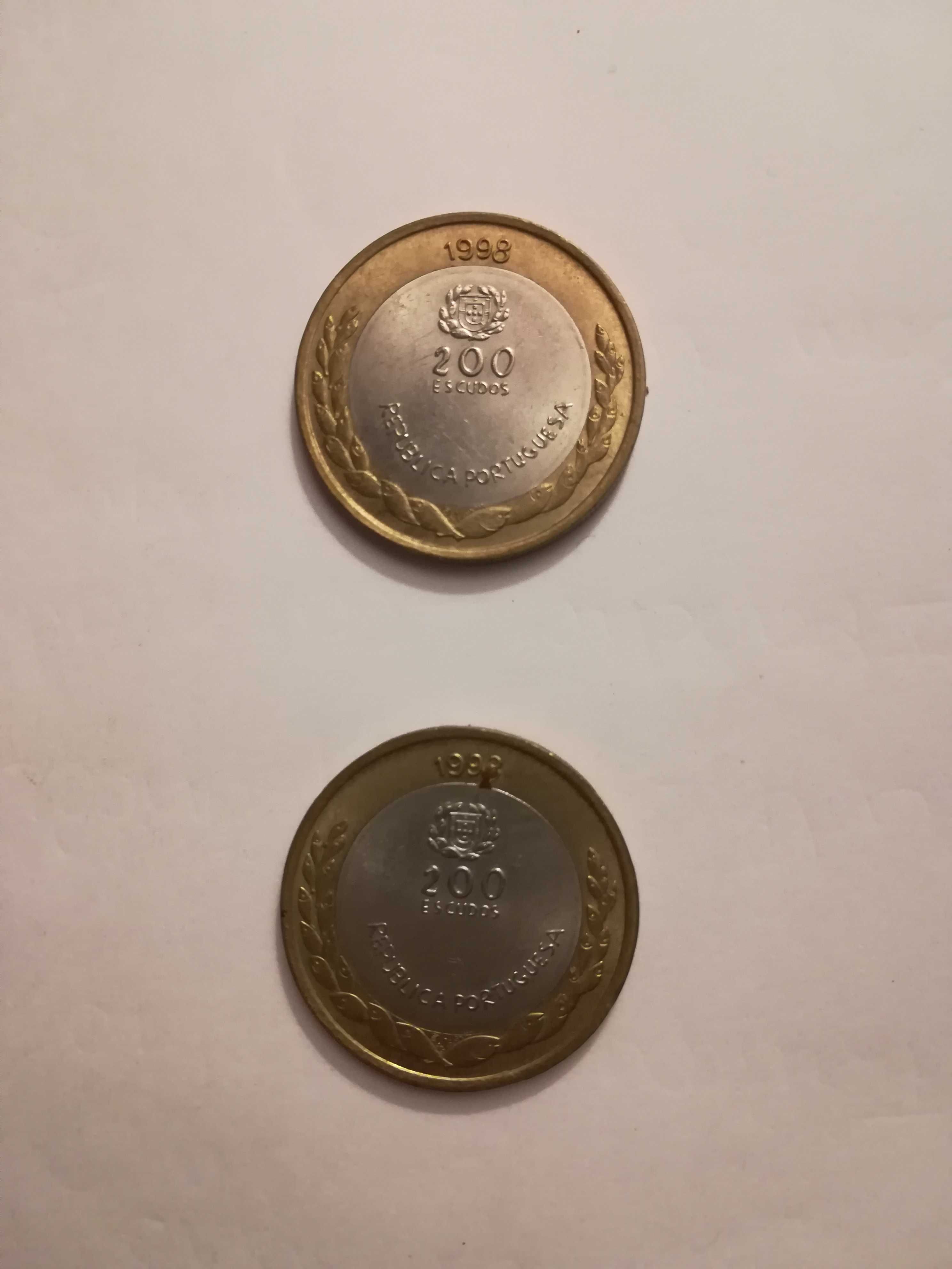 Moedas 200 escudos expo 98