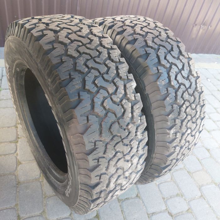 Колеса 265 65 18 BFgoodrich ПАРА 2шт шини 60 резина болотна грязева