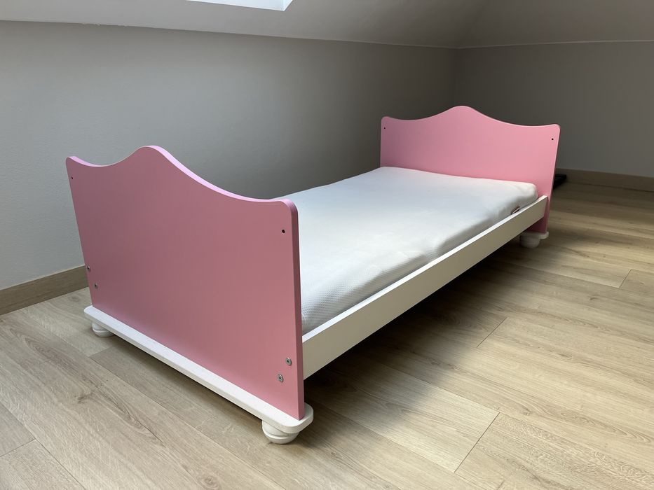 Łóżeczko dziecięce Klupś Księżniczka 140x70