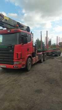 Scania 164, 2001r Do lasu, drewna 6x4 Epsilon