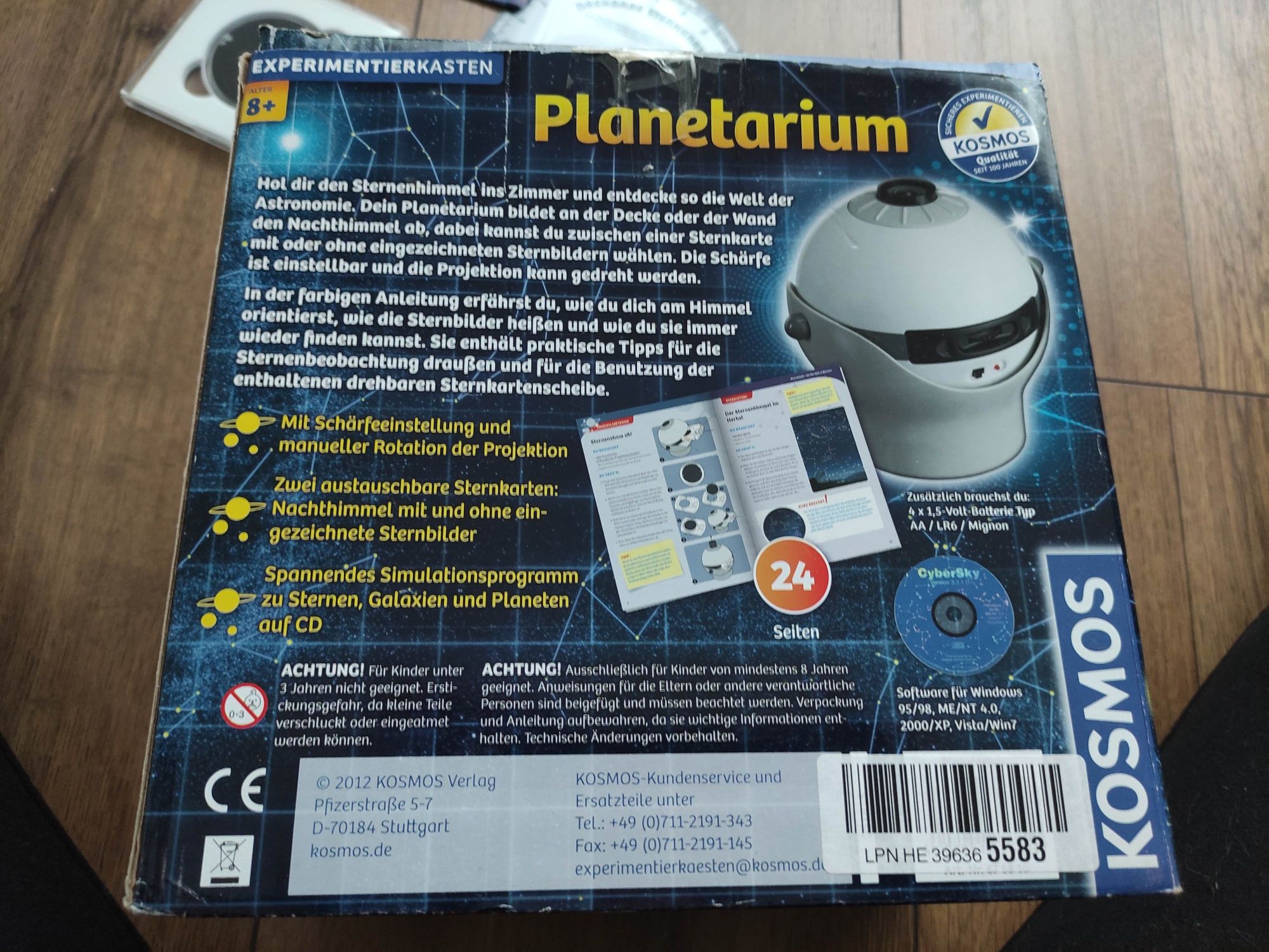 Planetarium projektor gwiazd