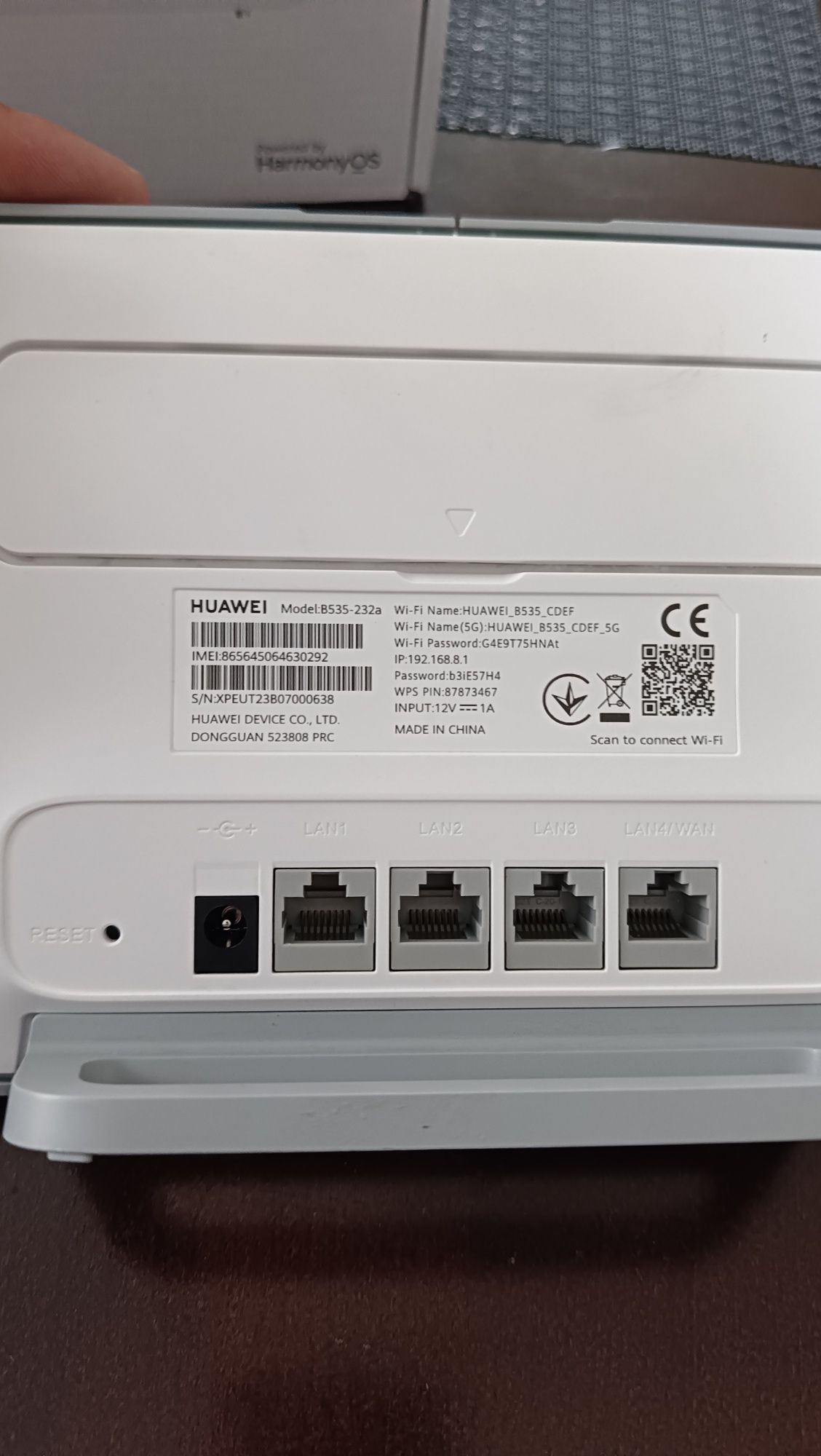 Router Huawei 4G CPE3