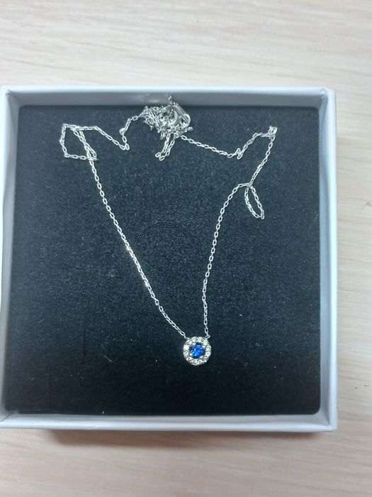Колье серебряное