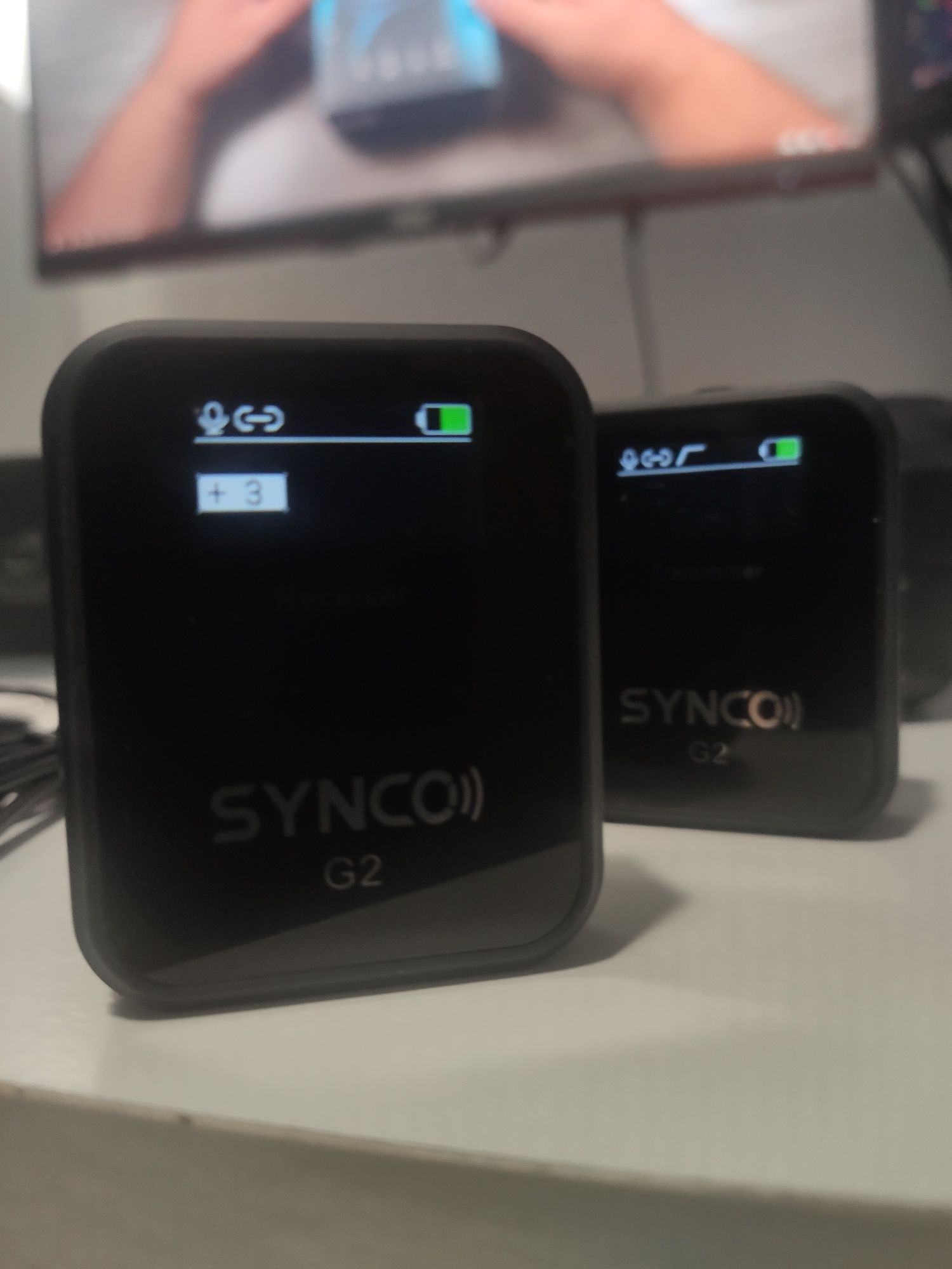 Microfone Synco G2 wireless transmissor / recetor