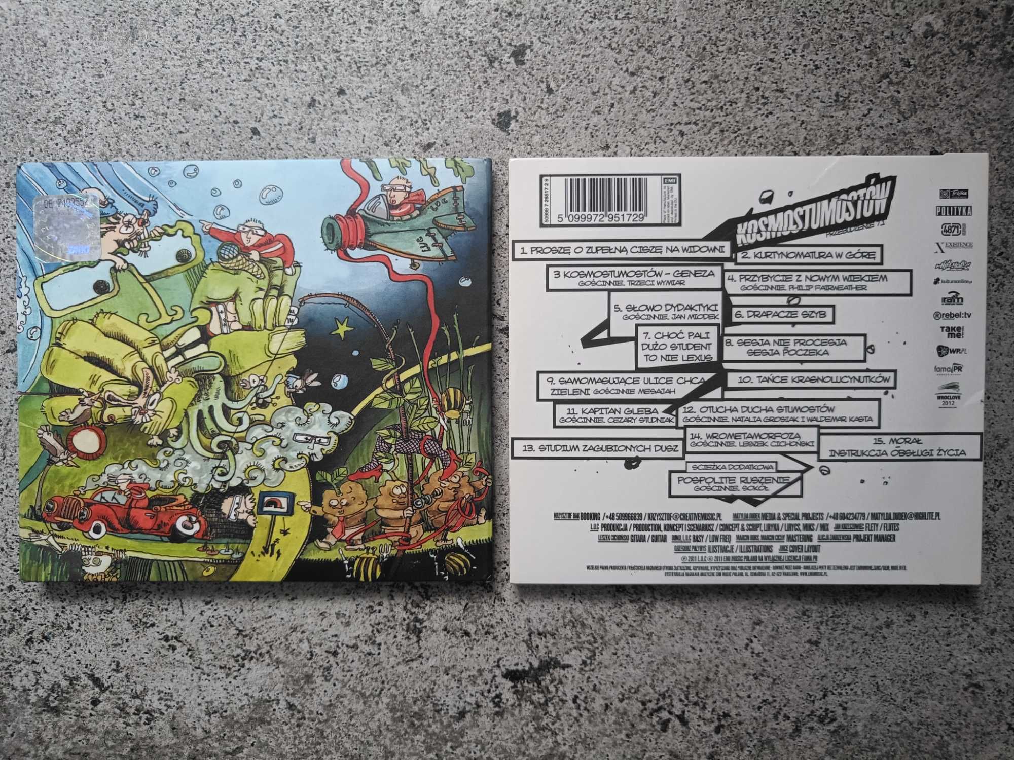 Planet L.U.C. - Energocyrkulacje 2CD | Kosmostumostów 2CD + komiks