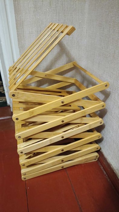 Взуттєва полиця, бамбуковий складний органайзер