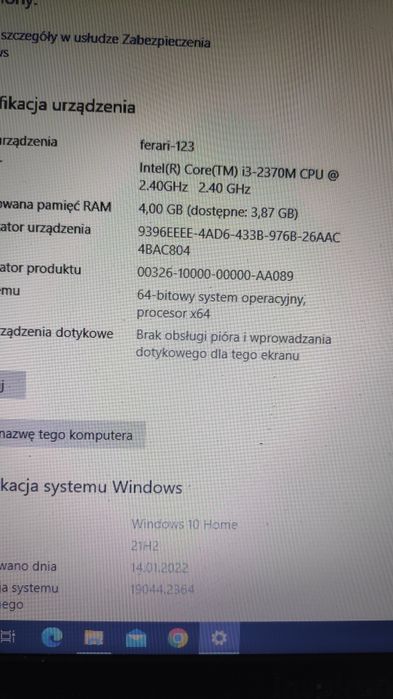 Laptop Dell. 17  cali Nova bateria