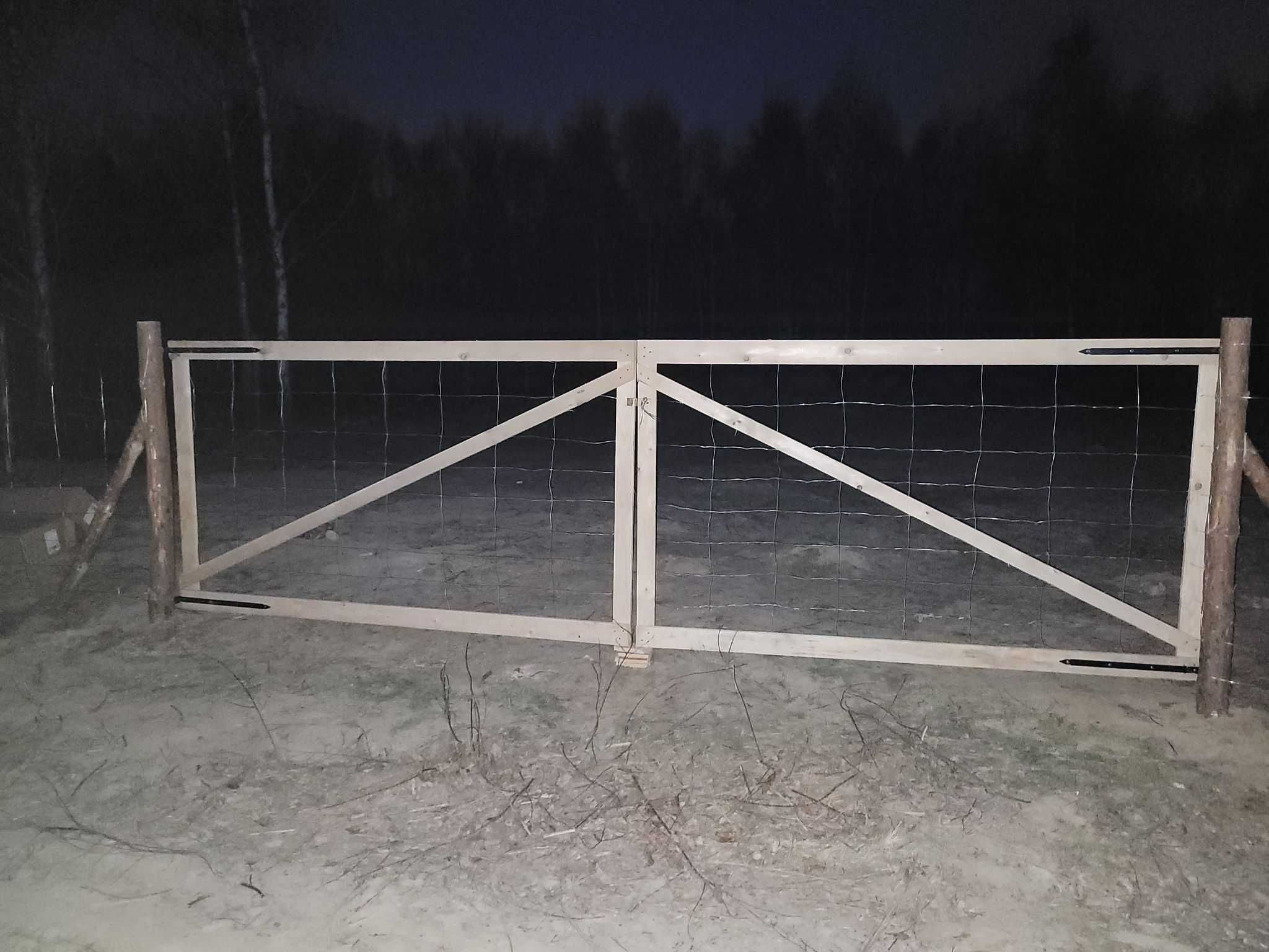 Ogrodzenia panelowe tymczasowe, budowlane z siatki leśnej 15ZŁ/mb