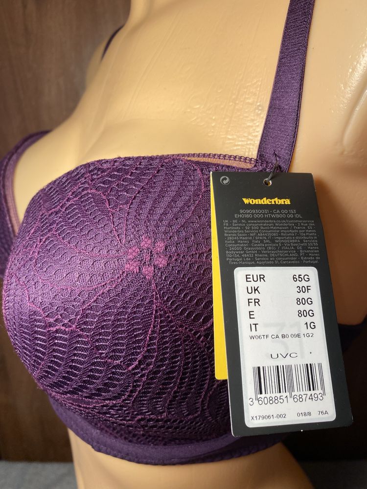 Wonderbra,biustonosz usztywniany,65G,nowy