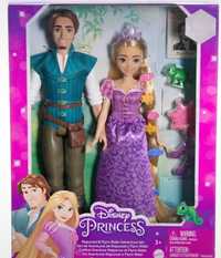 Nowe Locika Roszpunka i Flynn Julek Rapunzel HLW39 Disney lalka zestaw