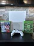 Konsola Xbox One S 500GB Biała+ 2 gry+ Kontroler Do grania