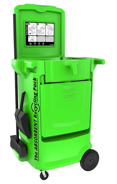 Estação Reciclagem Absorventes de Óleos Toucan pack + Oferta