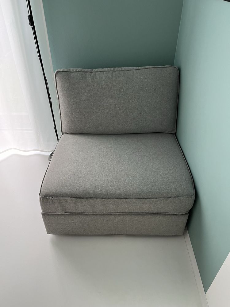 Ikea Kivik fotel rozkładany / sofa kanapa 1os. - Nowe