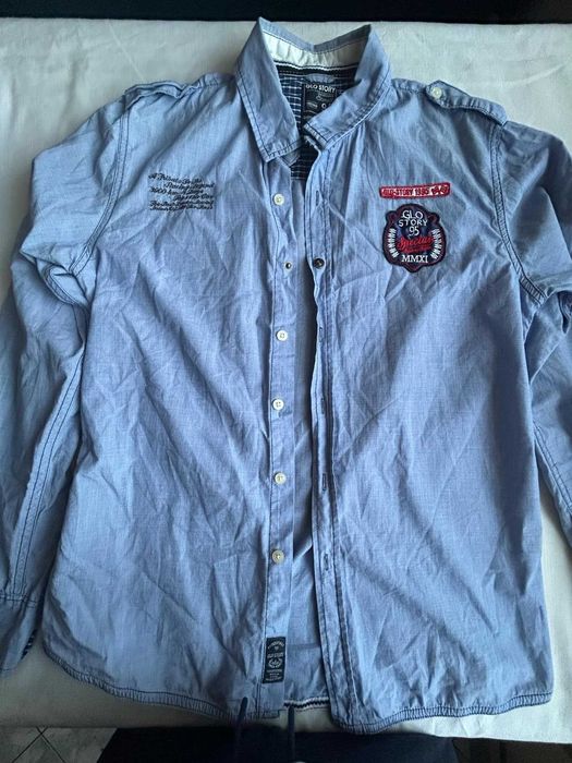 Koszula młodzieżowa GLO-STORY rozmiar M, 164/170 cm