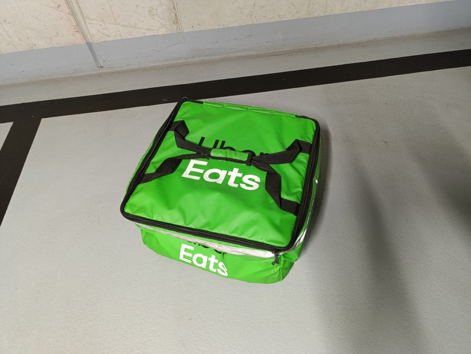 Torba na pizzę Uber eats 45x45cm