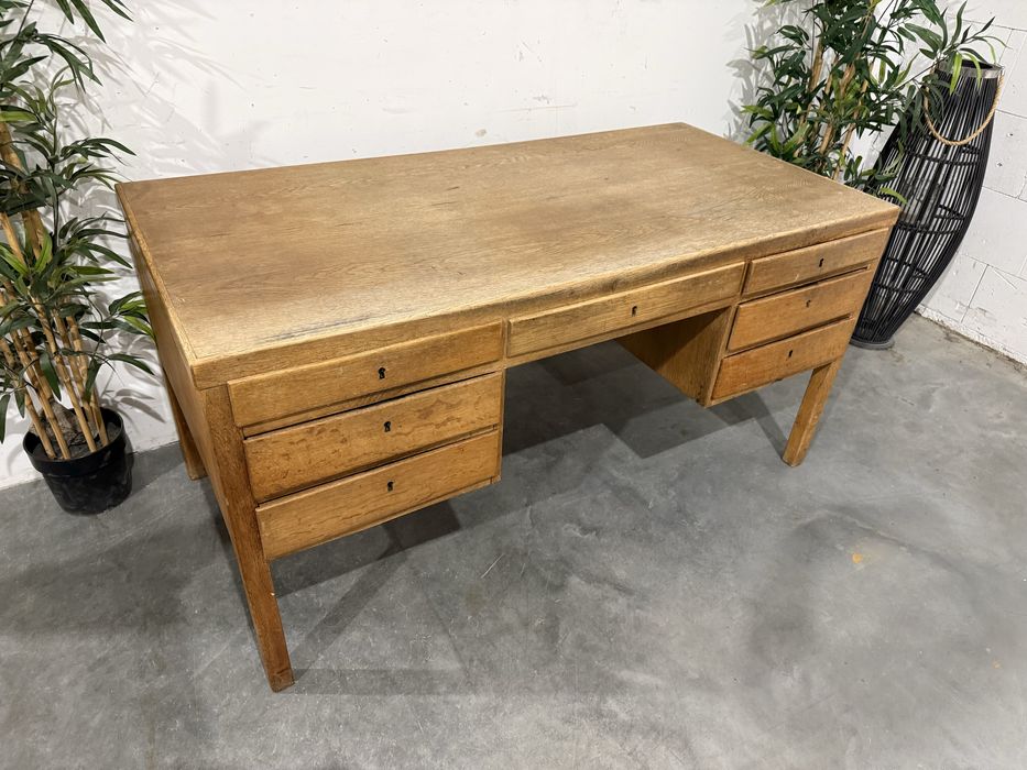 Piękne dębowy biurko lite drewno dowóz wysyłka