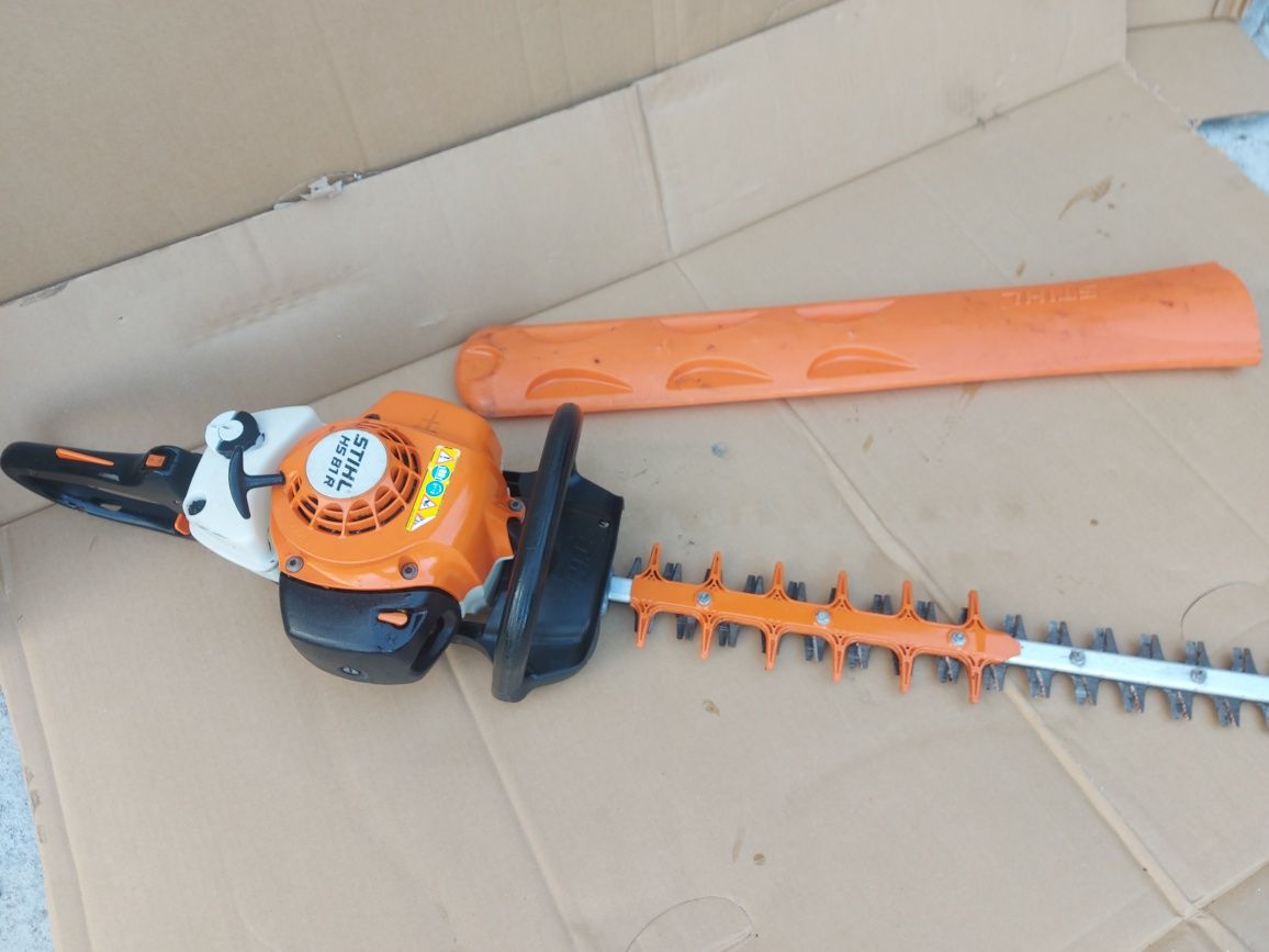Stihl hs 81 R - Profesjonalne nożyce spalinowe do żywopłotu  , prowadn