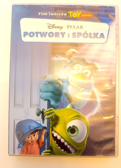 DVD Disney/Pixar Potwory i spółka, wersja polska/angielska/czeska/węg