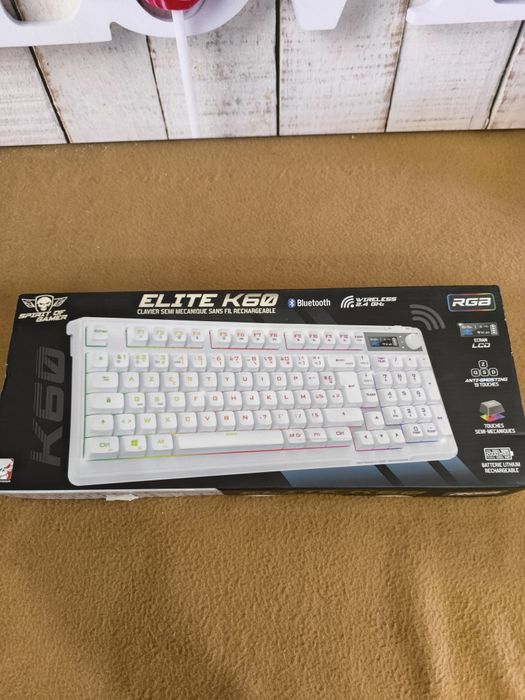 Teclado gaming sem fios Spirit of Gamer Elite K60