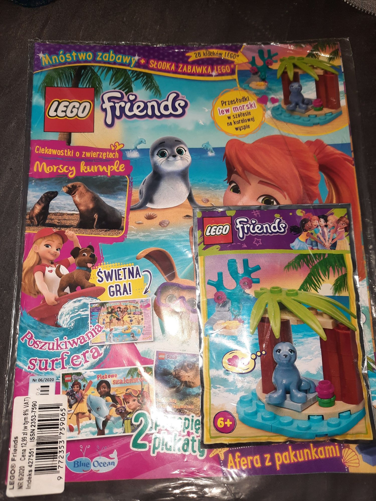 Lego Friends gazetka Lew morski w szalasie na koralowej wyspie