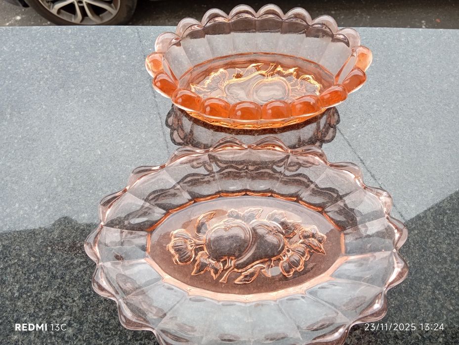 Conjunto vidro antigo