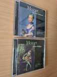 2 CDs audio com música de Mozart