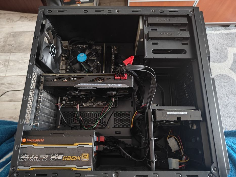 Komputer do gier Intel Core i7 4790K 8GB 250GB 1TB Gamingowy DVD