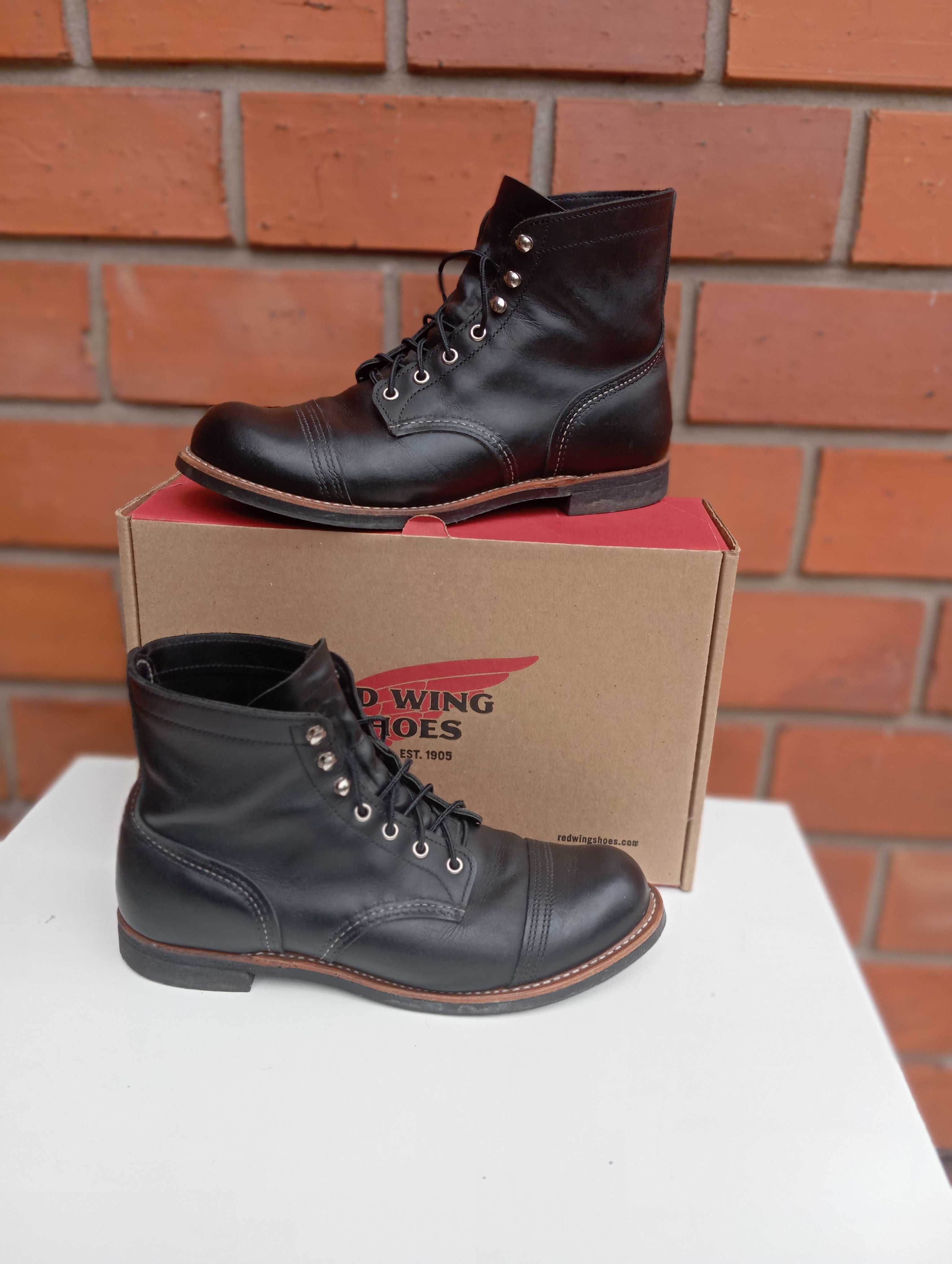 Red Wing 8084 czarne jak nowe black rozmiar US 10