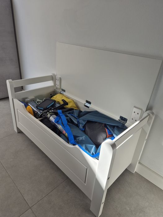 Banco com arrumação