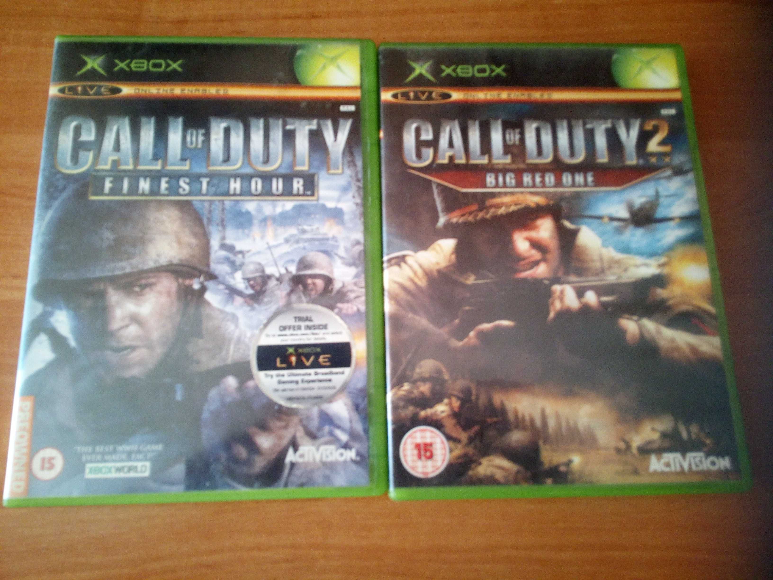 Sprzedam dwie gry na Xboxa 360 Call od diuty 1 i 2 polecam serdecznie.
