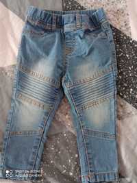 Spodnie jeans dla dziewczynki, r. 86