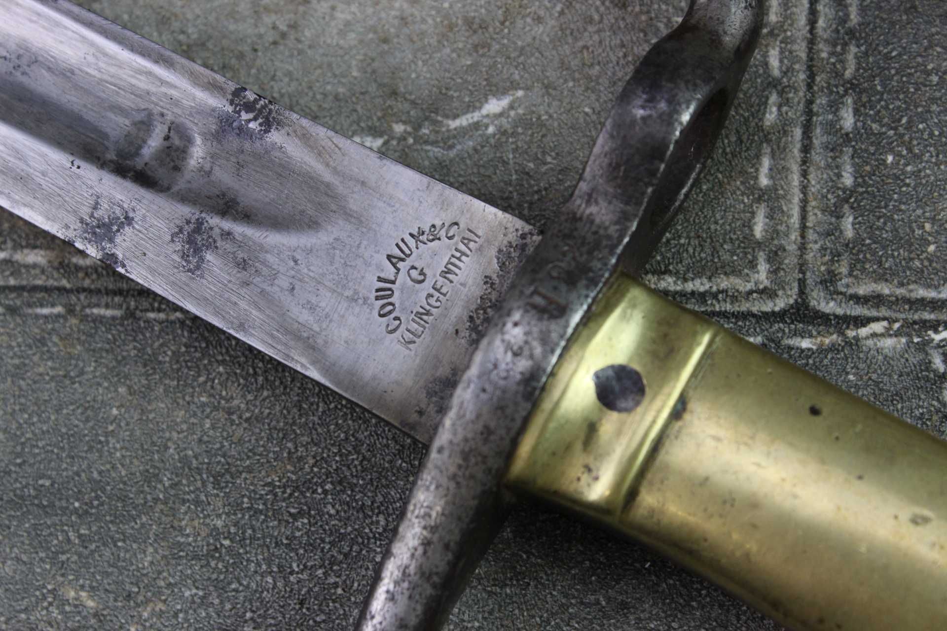 Prusy Niemcy bagnet Pułkowy 1971 Klingenthal 1972