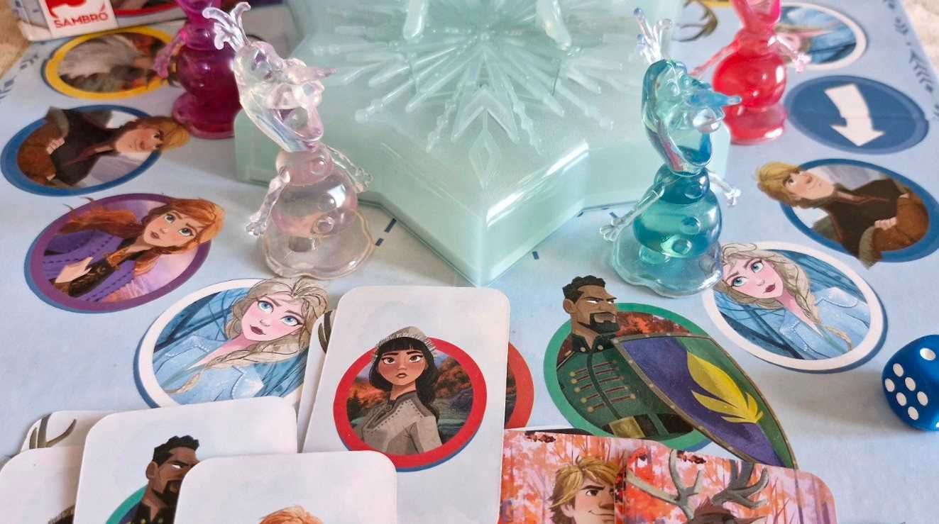 Frozen Elsa's Magic Powers Game / Gra planszowa