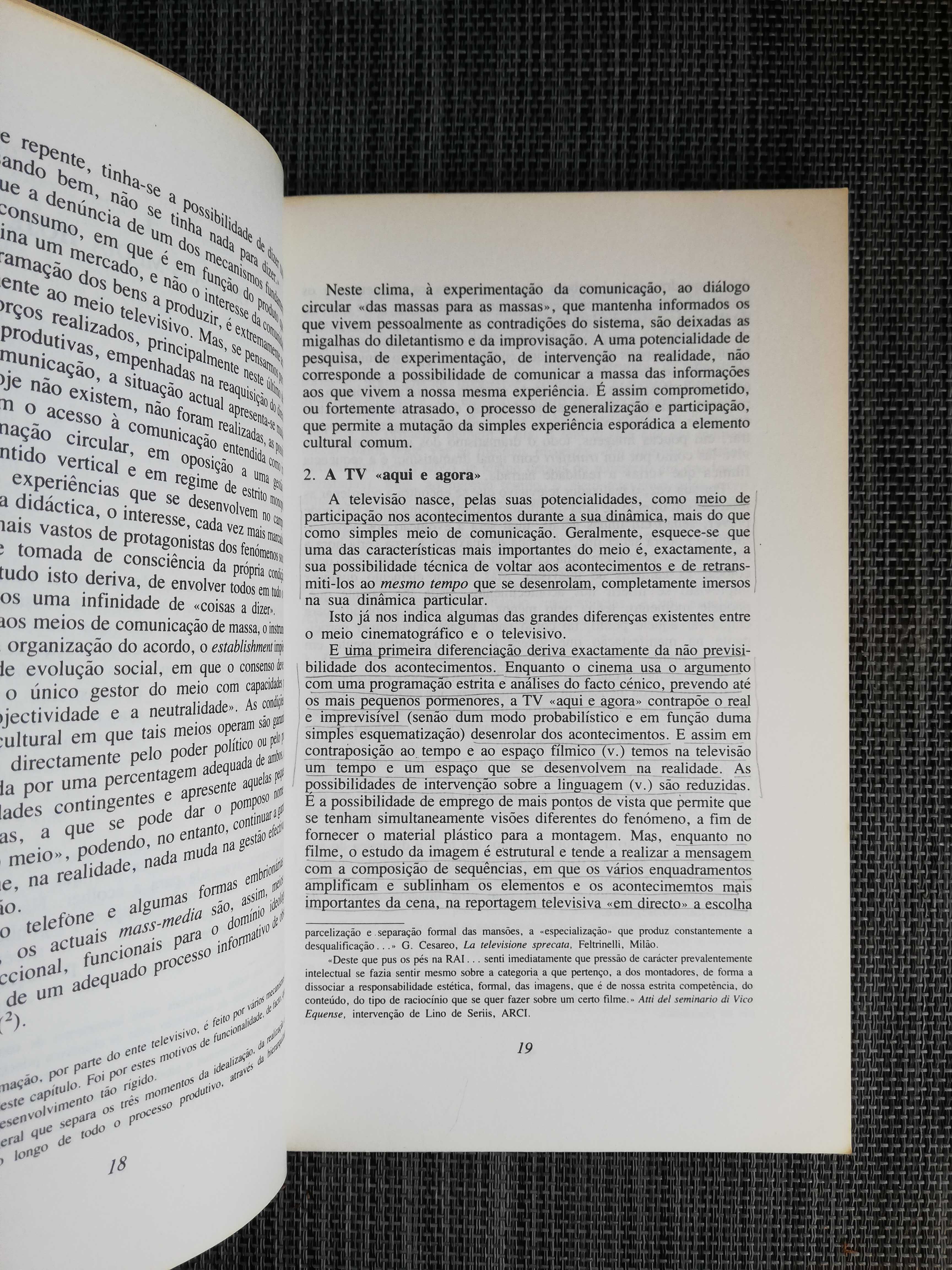 Os Meios Audiovisuais - Marcello Giacomantonio (portes grátis)