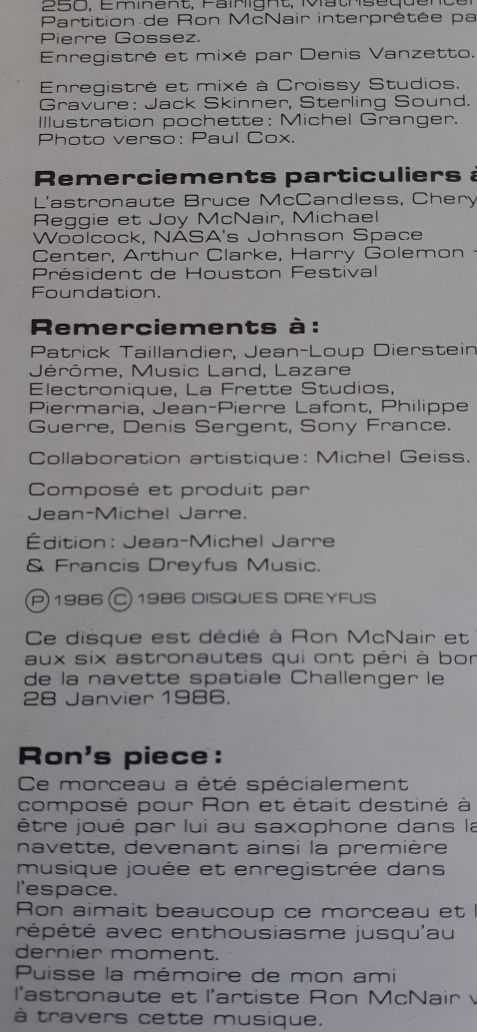 Płyta winylowa Jean Michel Jarre