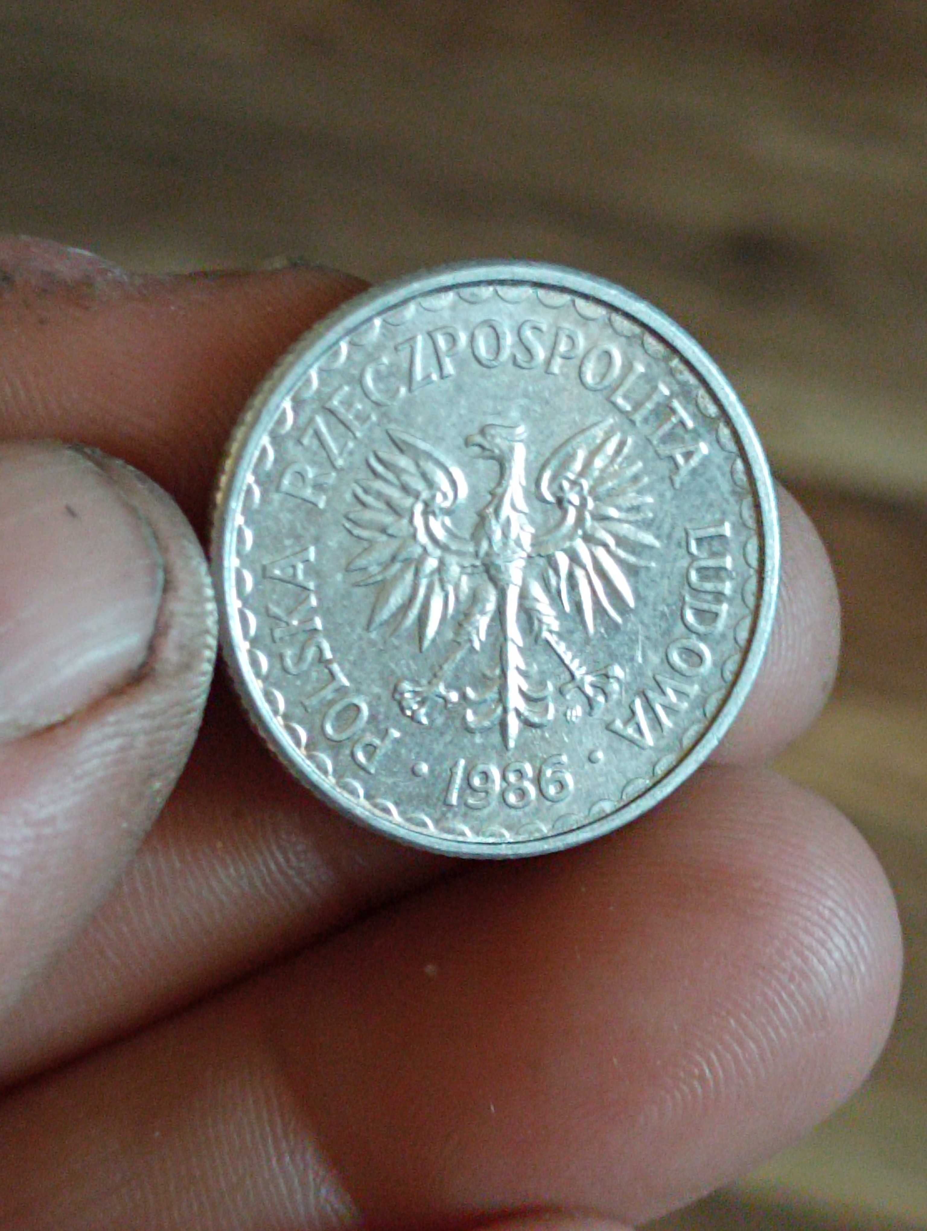 Sprzedam monete 1 zloty 1986r