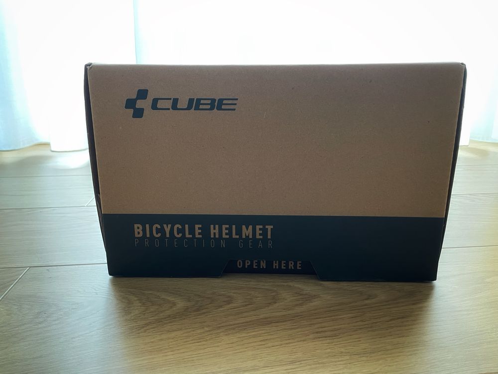 Capacete Bike Cube tamanho M preto NOVO (52-57cm)
