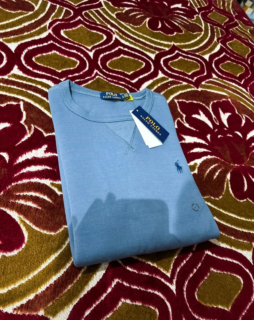 Sweat Ralph Lauren sem capuz