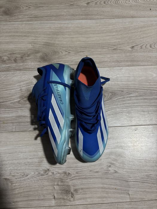 Сині Adidas X Crazyfast — Бутси для нестримної швидкості! (Розмір 42)