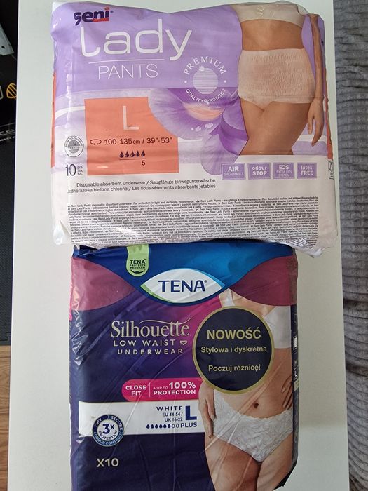 Seni Lady L + Tena Silhouette L + 8 gratis