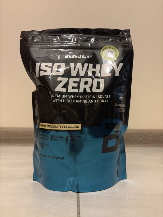 BioTech Iso Whey Zero Biała Czekolada