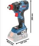Klucz Udarowy Akumulatorowy Gdx 18V-200 C 0*Ah Bosch B 6019G4204