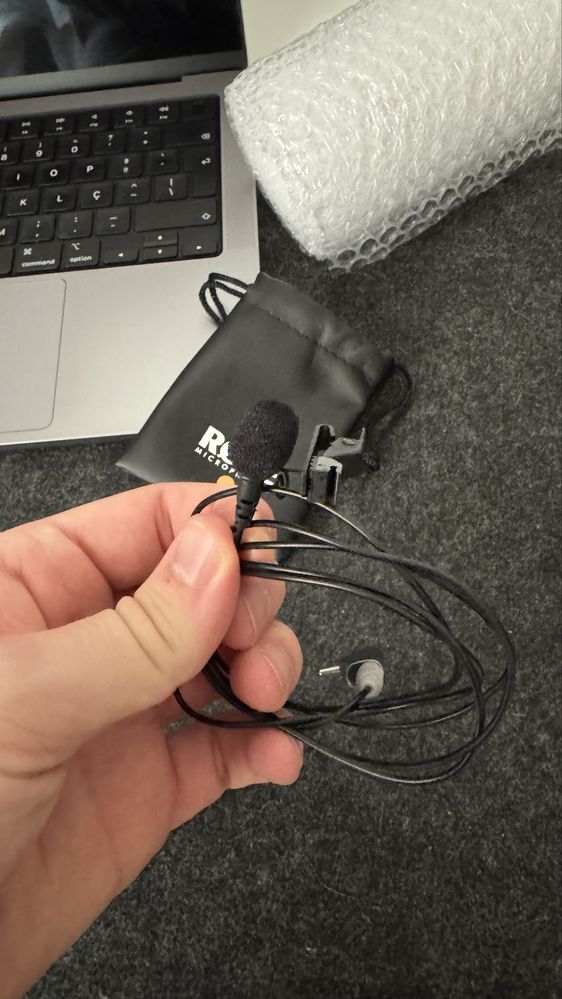 Rode videomic lapela