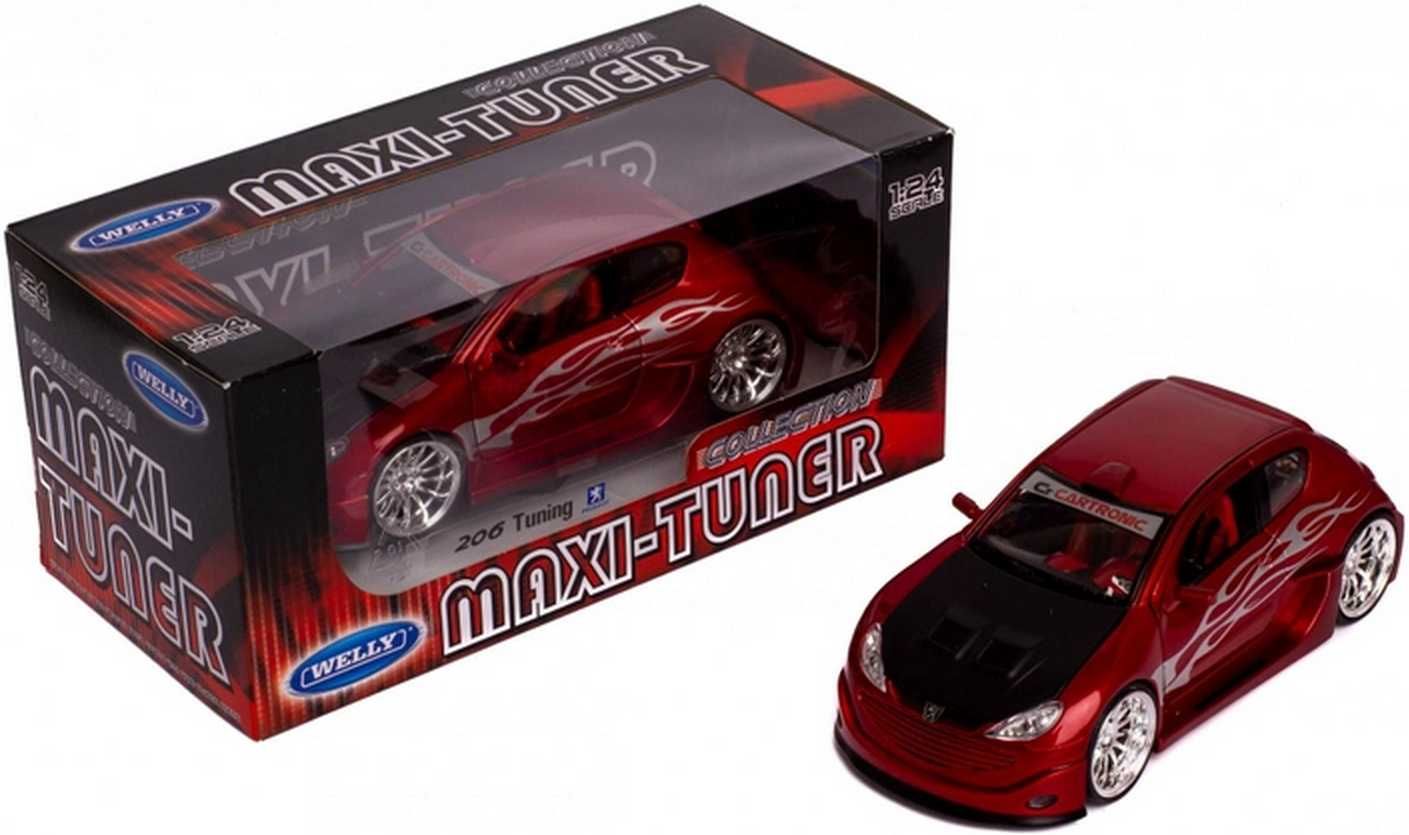 Модель от Welly Peugeot 206 Tuning 1/24 (новая)