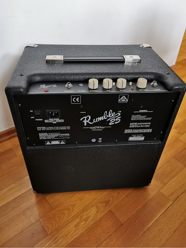 Wzmacniacz basowy Fender Rumble 25 - okazja