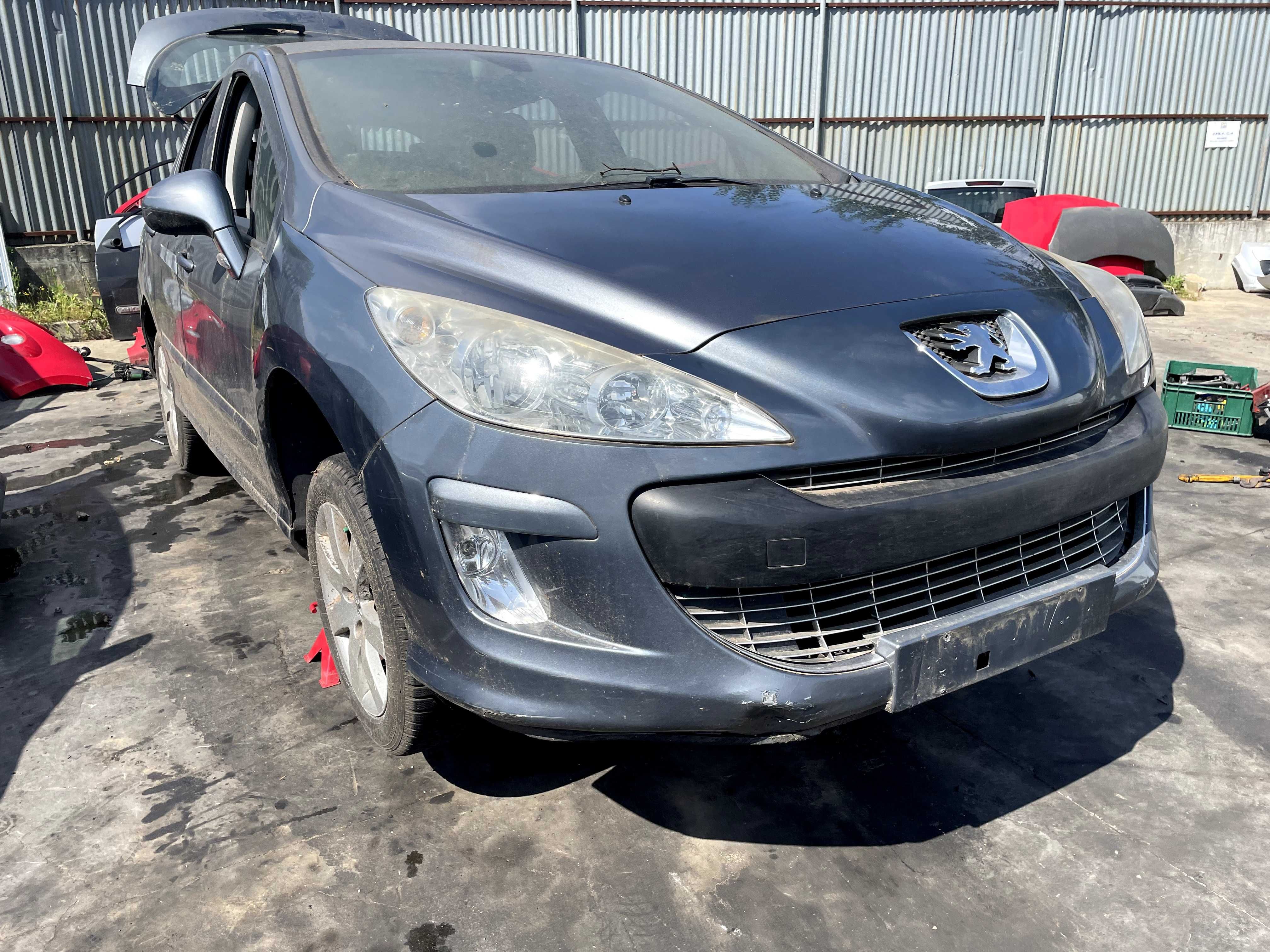 Peugeot 308 KTH KPL przód maska zderzak błotniki lampy eur chłodnice